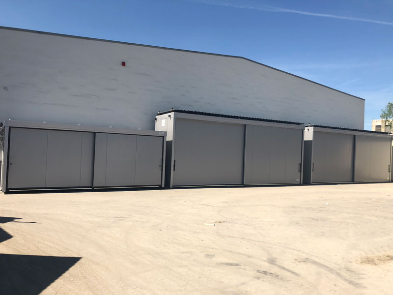 Brandwerende containers • Brandwerend opslag compartiment • Opslag van gevaarlijke stoffen