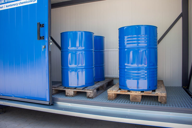 Brandwerende containers • Brandwerend opslag compartiment • Opslag van gevaarlijke stoffen