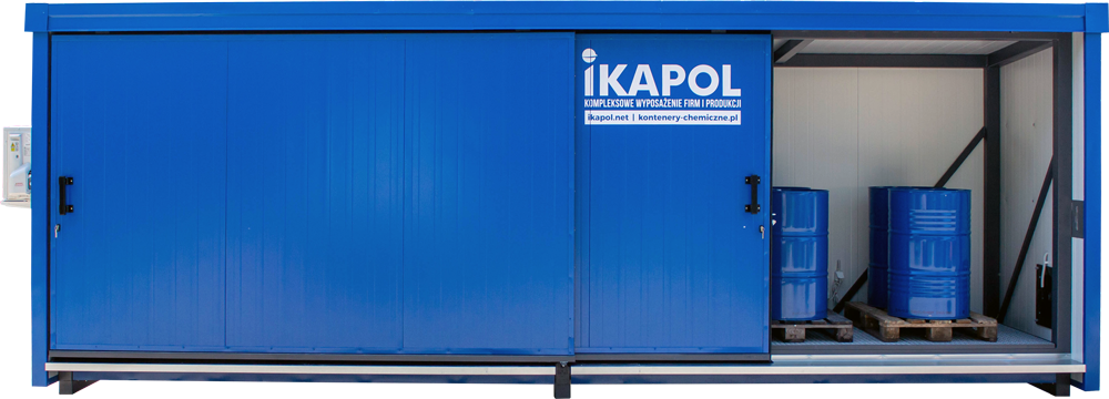 Brandwerende containers • Brandwerend opslag compartiment • Opslag van gevaarlijke stoffen
