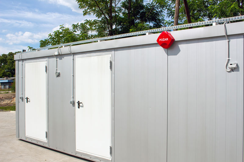 Brandwerende containers • Brandwerend opslag compartiment • Opslag van gevaarlijke stoffen