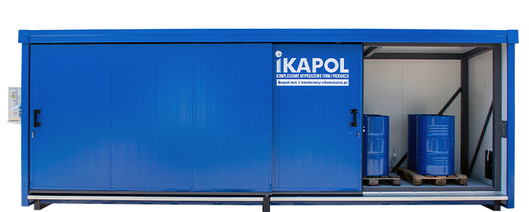 Brandwerende containers • Brandwerend opslag compartiment • Opslag van gevaarlijke stoffen