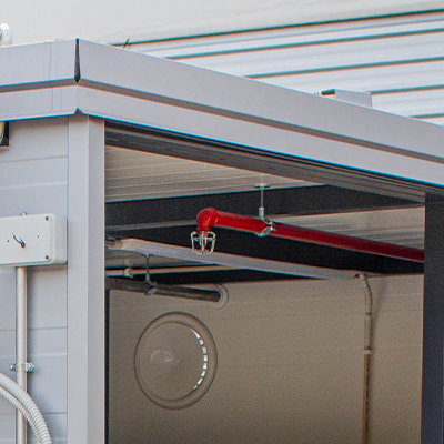 Brandwerende containers • Brandwerend opslag compartiment • Opslag van gevaarlijke stoffen